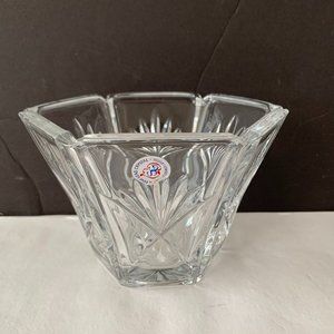 VINTAGE St George TOSCANY CLASSIC 24% FINE LEAD CRYSTAL 3.5 inch  CANDY NUT DISH